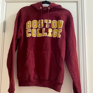 Boston College maroon hoodie